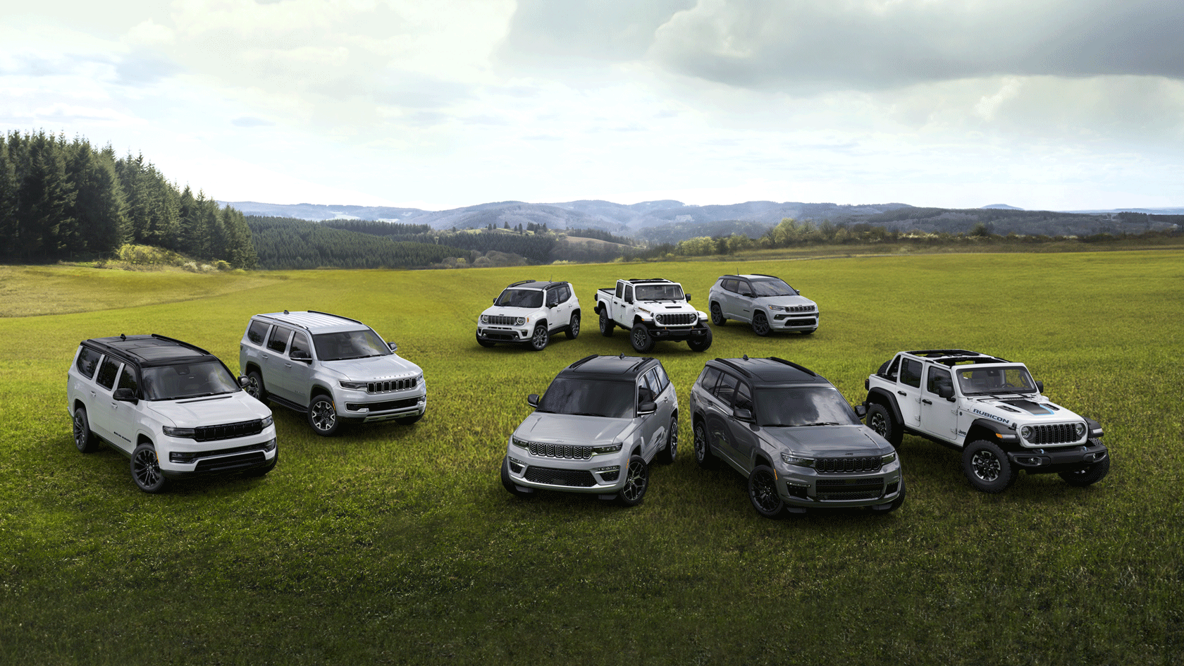 image of Jeep Brand Product Lineup 2024