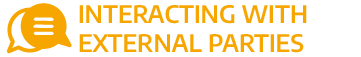 Interacting with external Parties